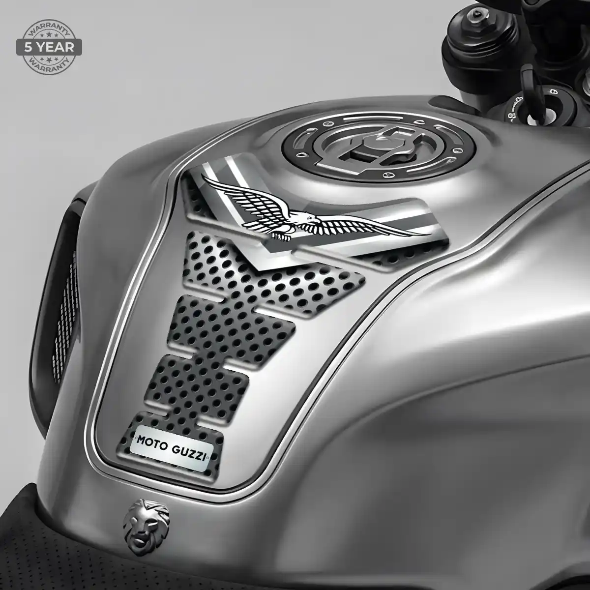 Moto Guzzi Tank Pad Guard Motorcycle Elite Finish