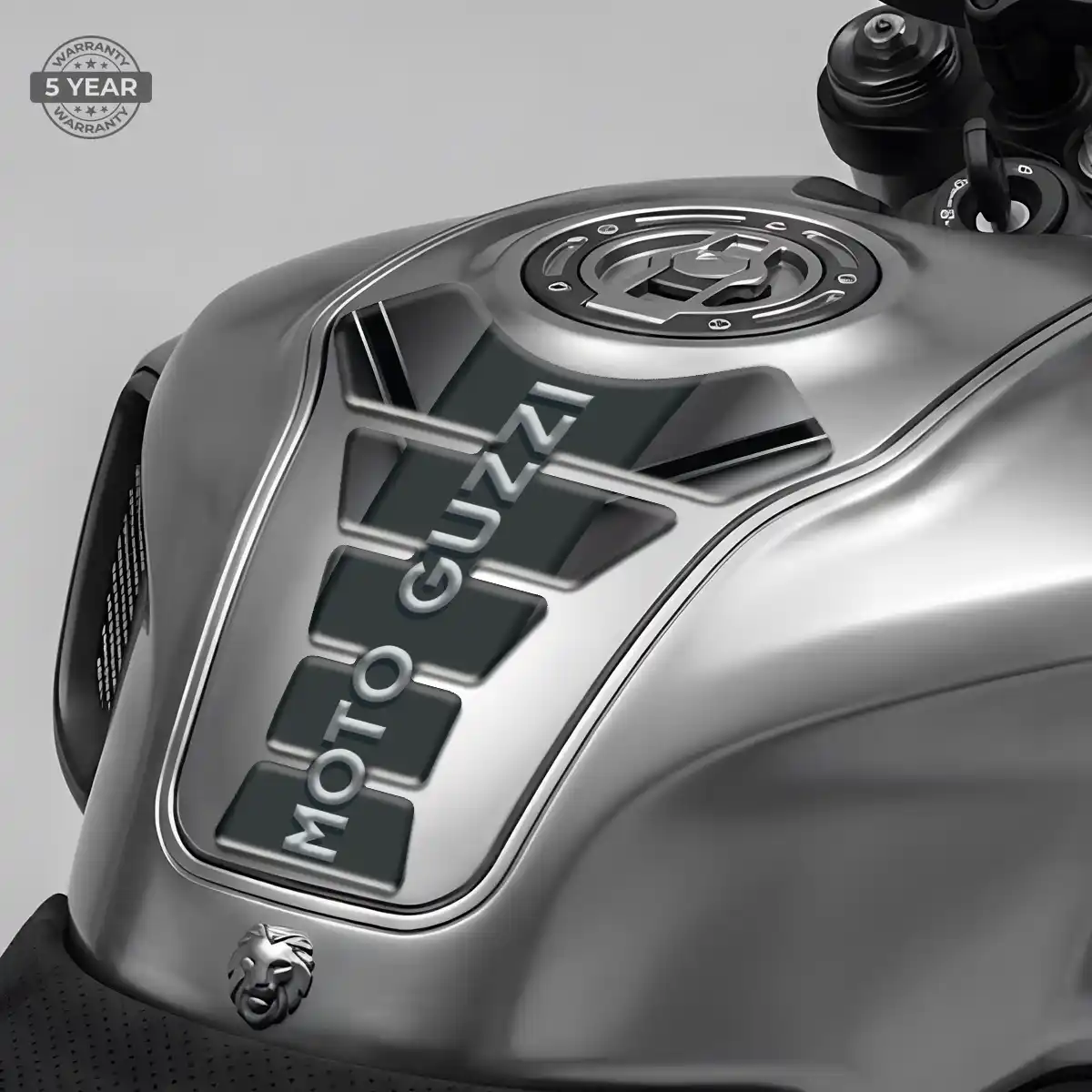 Moto Guzzi Tank Pad Guard Motorcycle Refined Design