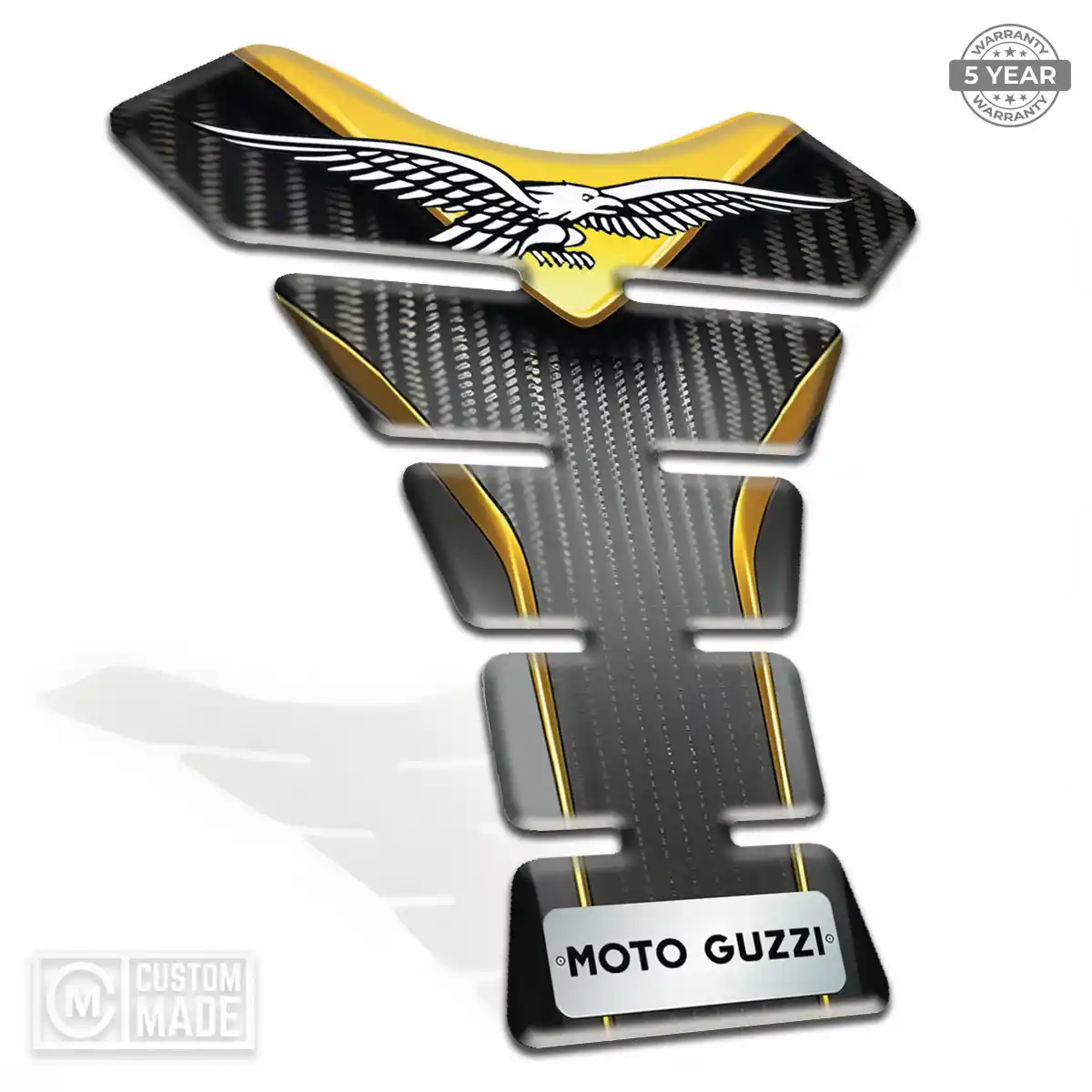 Moto Guzzi Tank Pad Motorcycle Elite Finish
