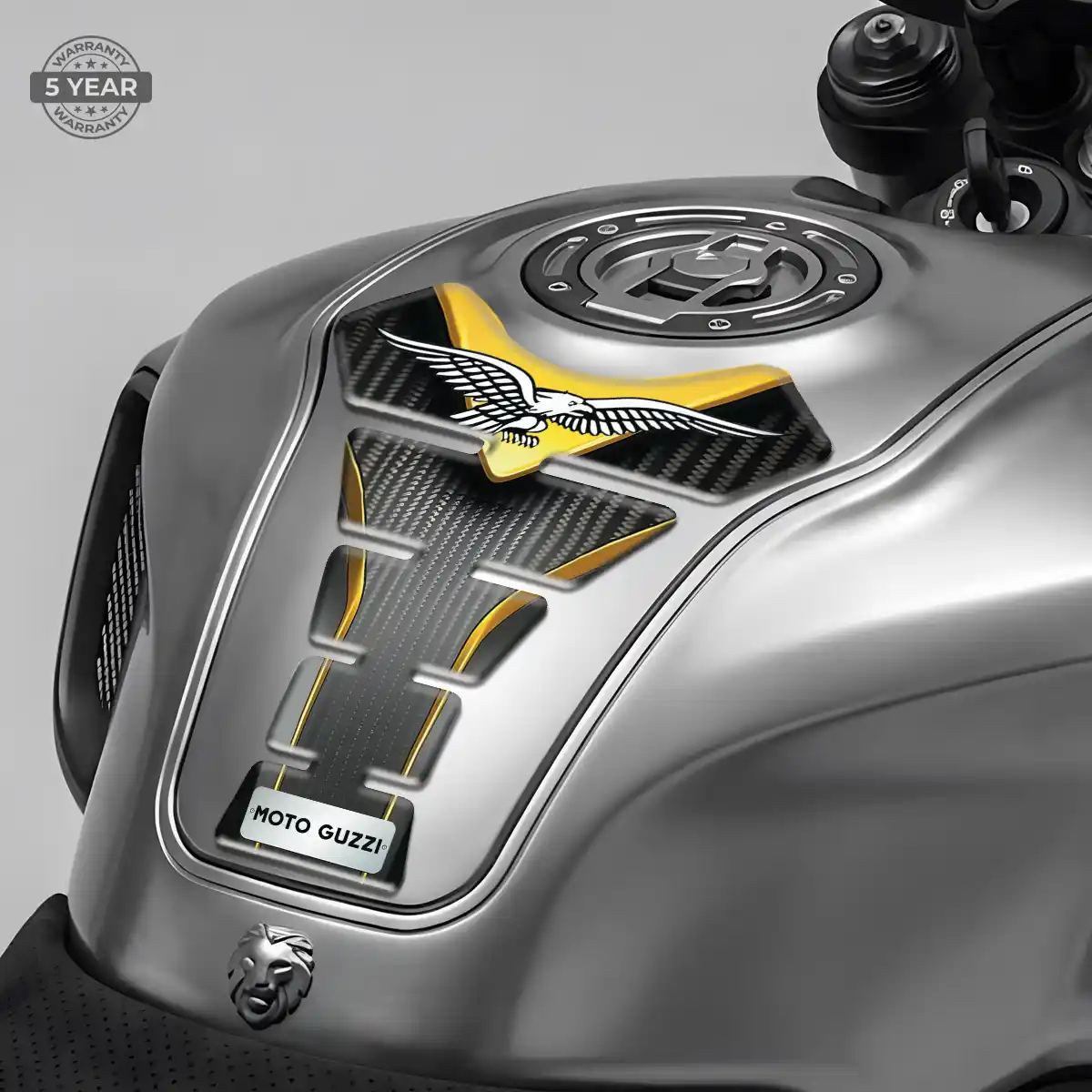 Moto Guzzi Tank Pad Motorcycle Elite Finish