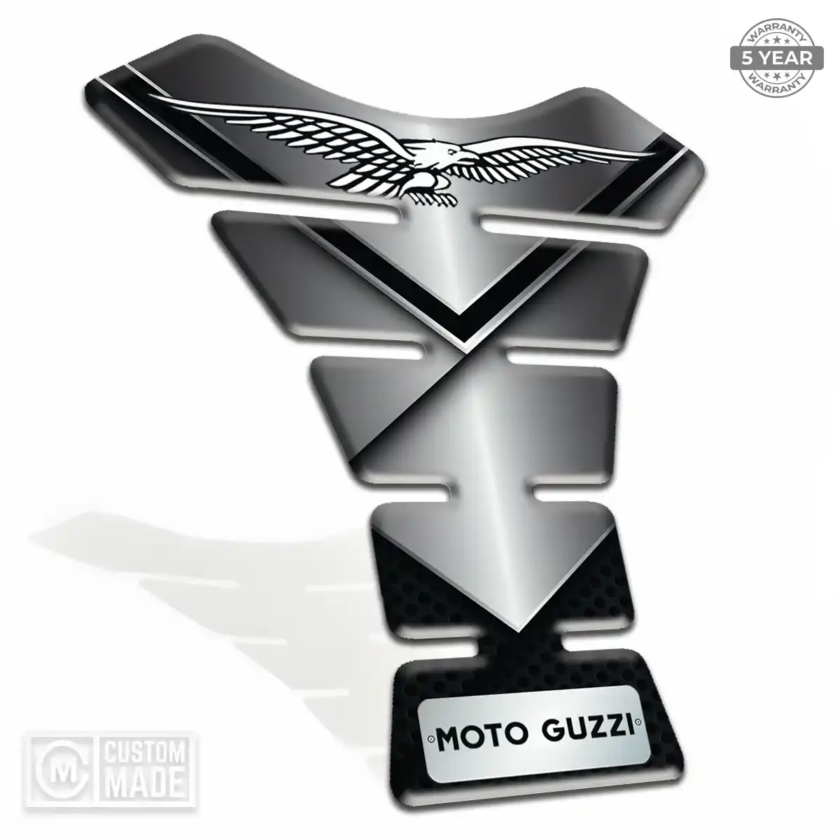 Moto Guzzi Tank Pad Motorcycle Signature Grade