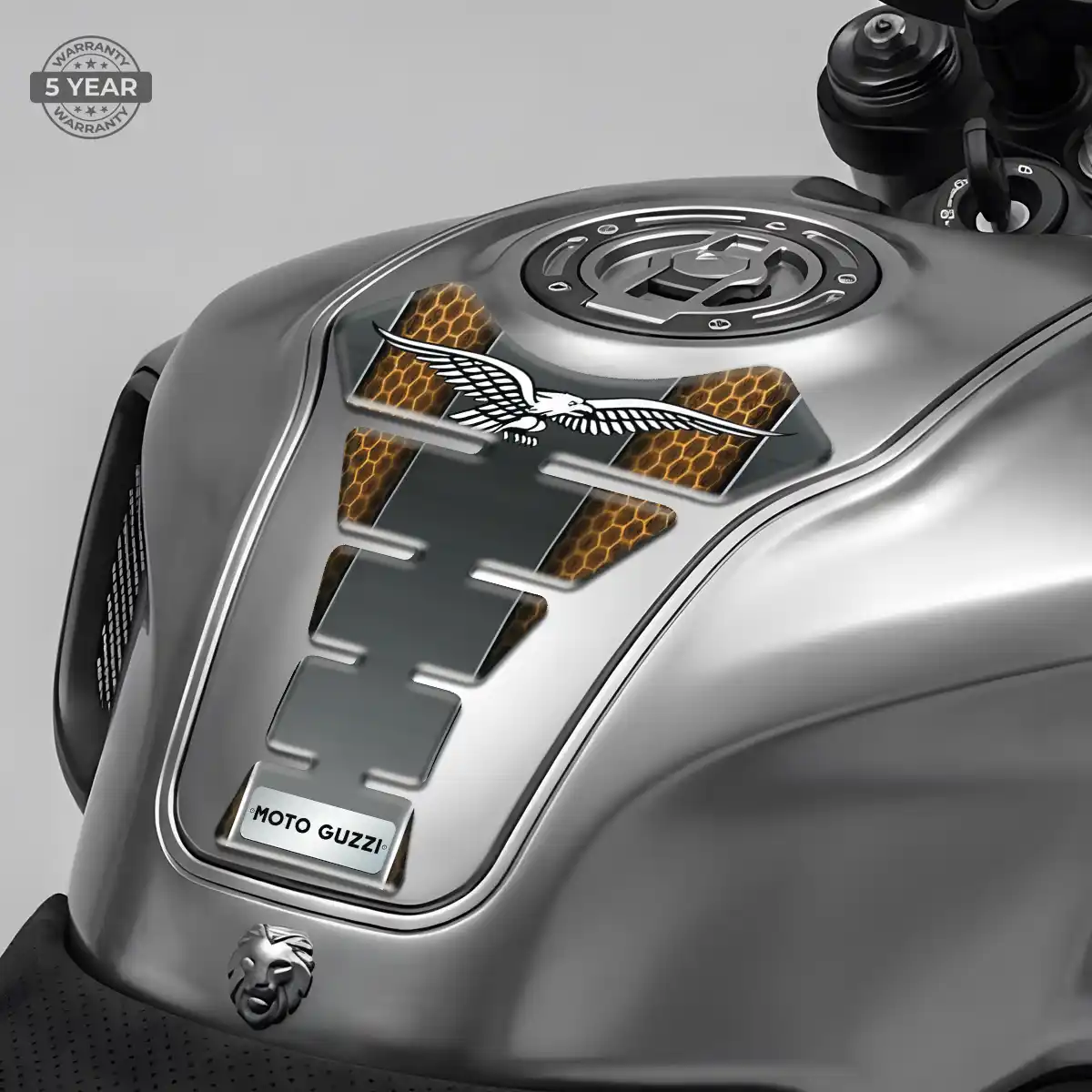 Moto Guzzi Tank Pad Protector Motorbike Elite Finish