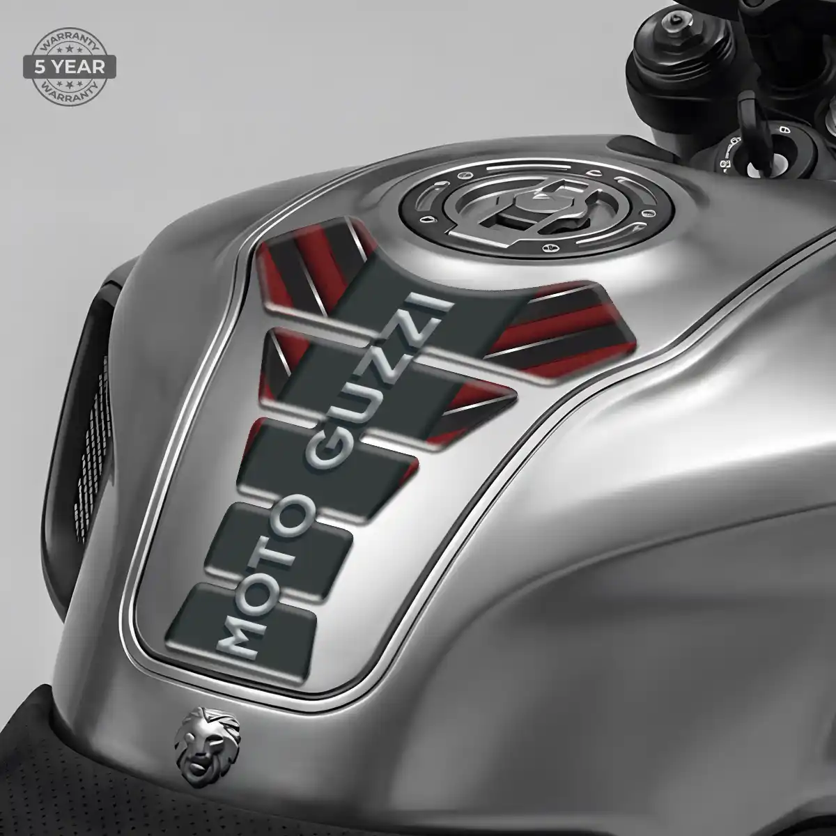 Moto Guzzi Tank Pad Protector Motorbike Refined Design