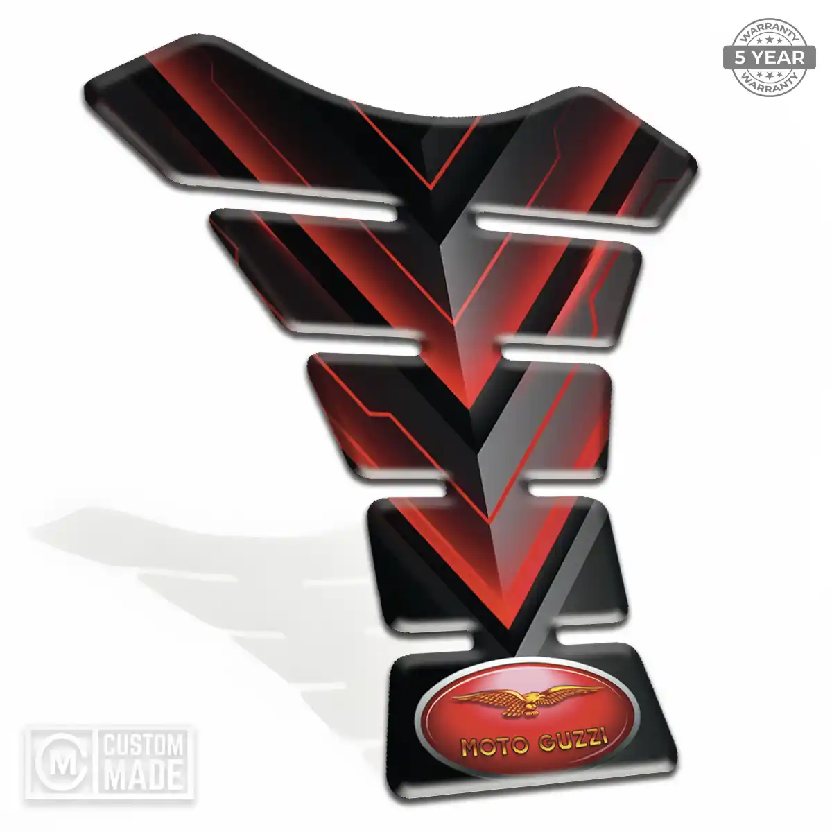 Moto Guzzi Tank Pad Protector Motorcycle Refined Design