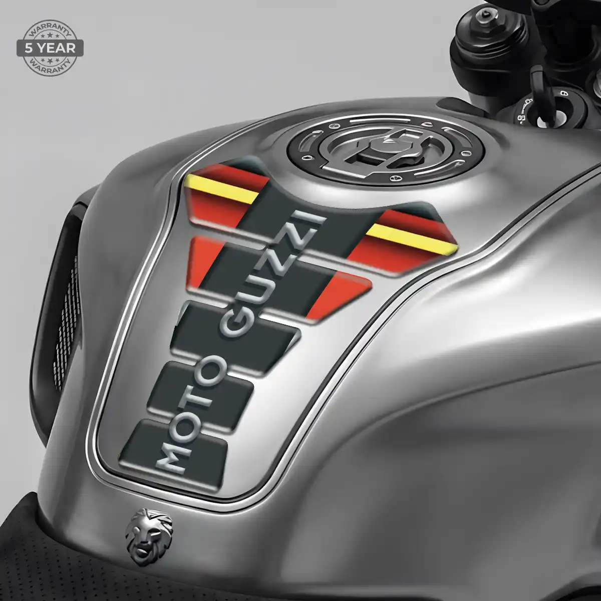 Moto Guzzi Tank Pad Protector Motorcycle Sleek Style