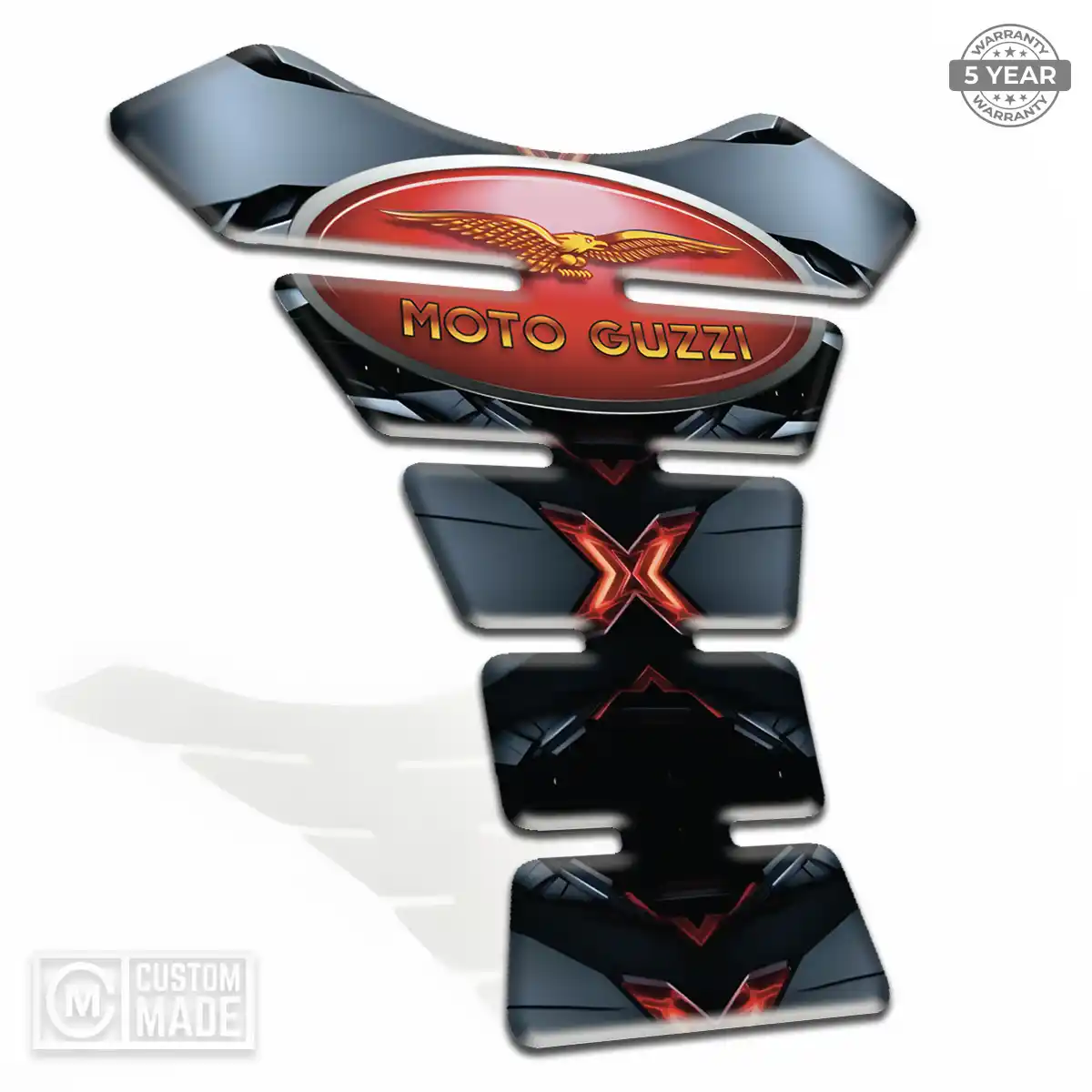 Moto Guzzi Tank Pad Protector Refined Design
