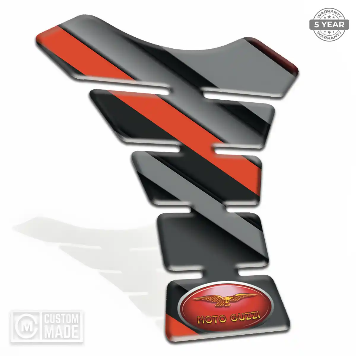 Moto Guzzi Tank Pad Refined Design