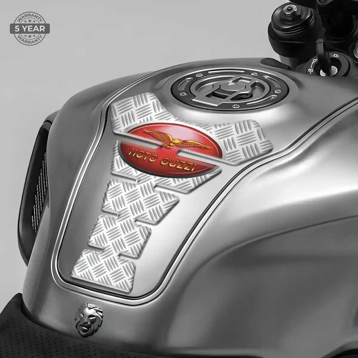 Moto Guzzi Tank Pads Fuse Motorbike Elite Finish