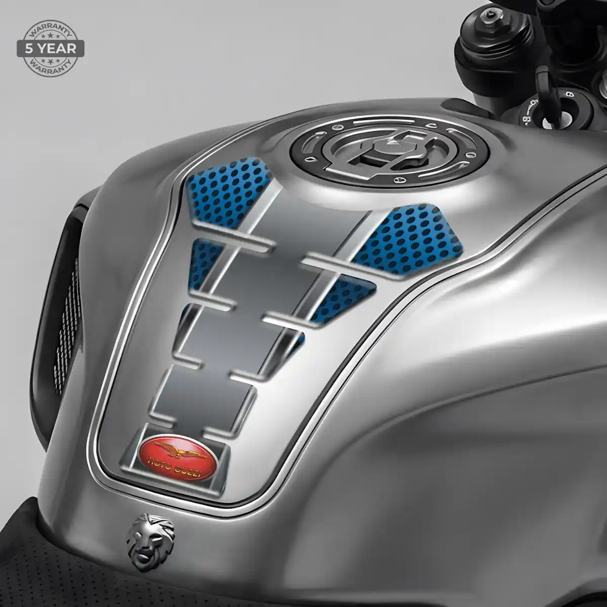 Moto Guzzi Tank Pads Fuse Motorcycle Elite Finish