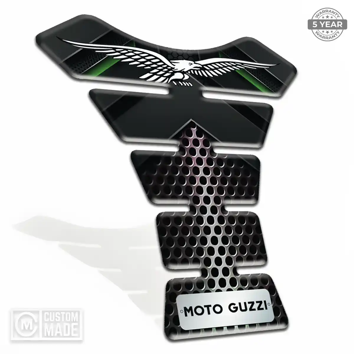 Moto Guzzi Tank Pads Fuse Motorcycle Refined Design