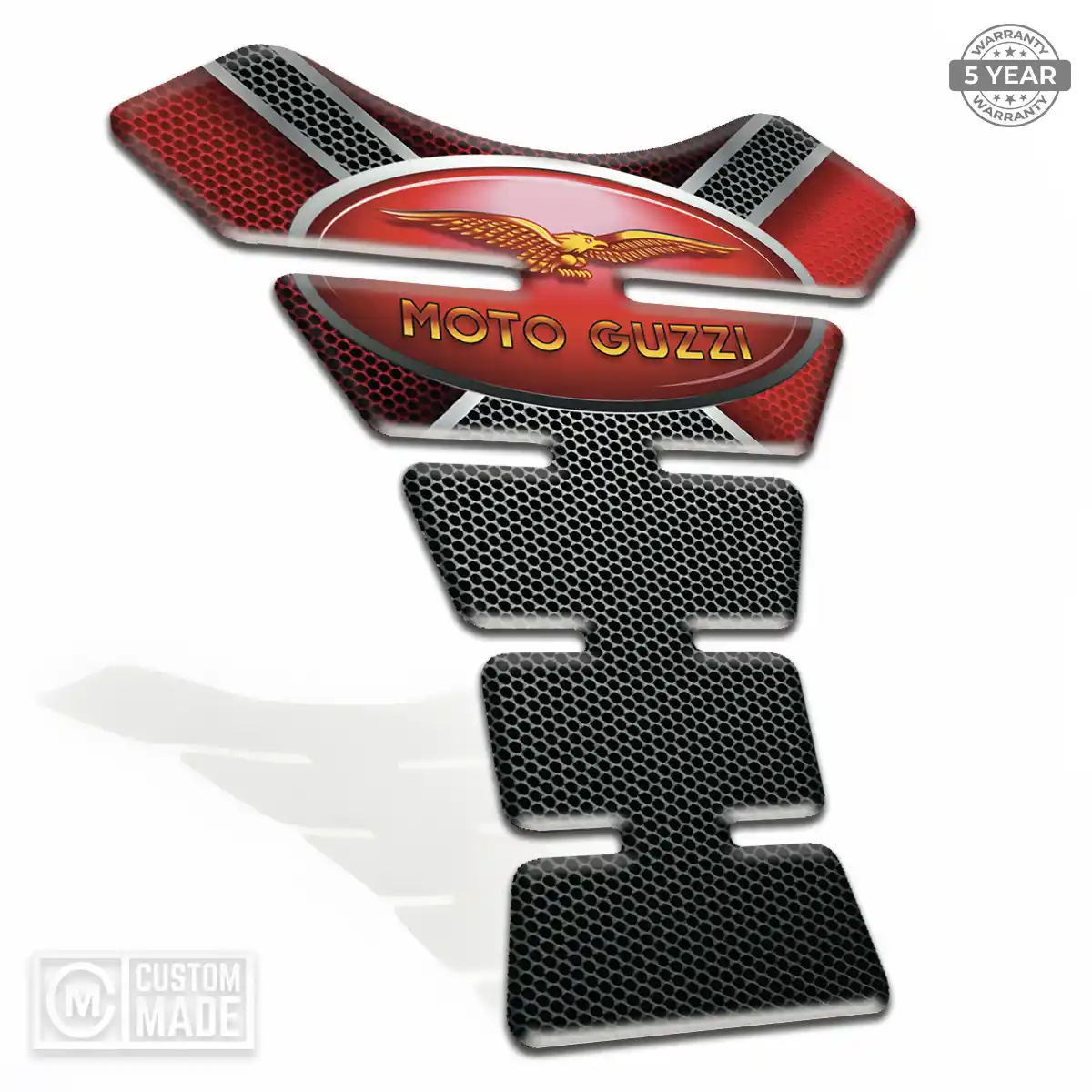 Moto Guzzi Tank Pads Fuse Motorcycle Signature Grade