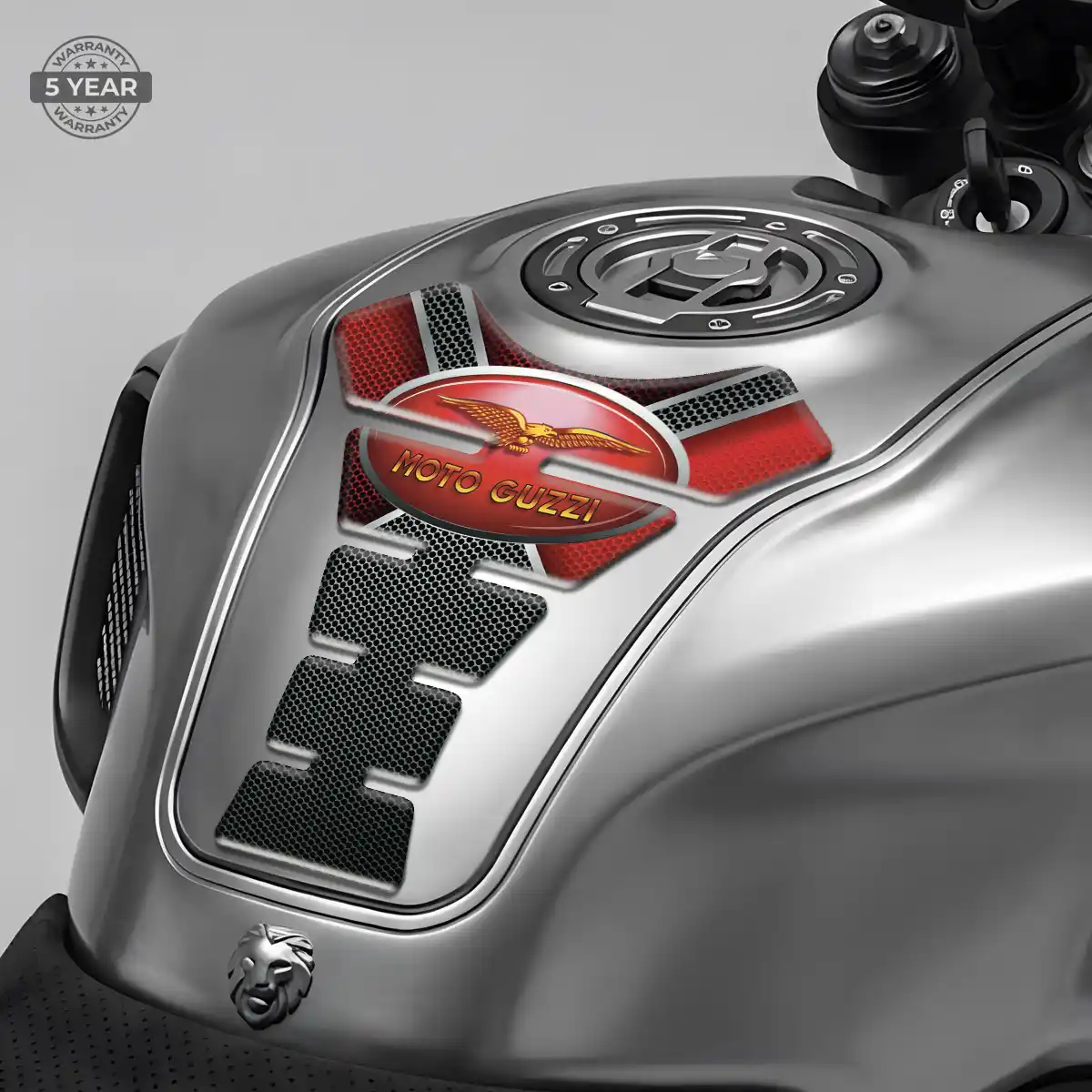 Moto Guzzi Tank Pads Fuse Motorcycle Signature Grade