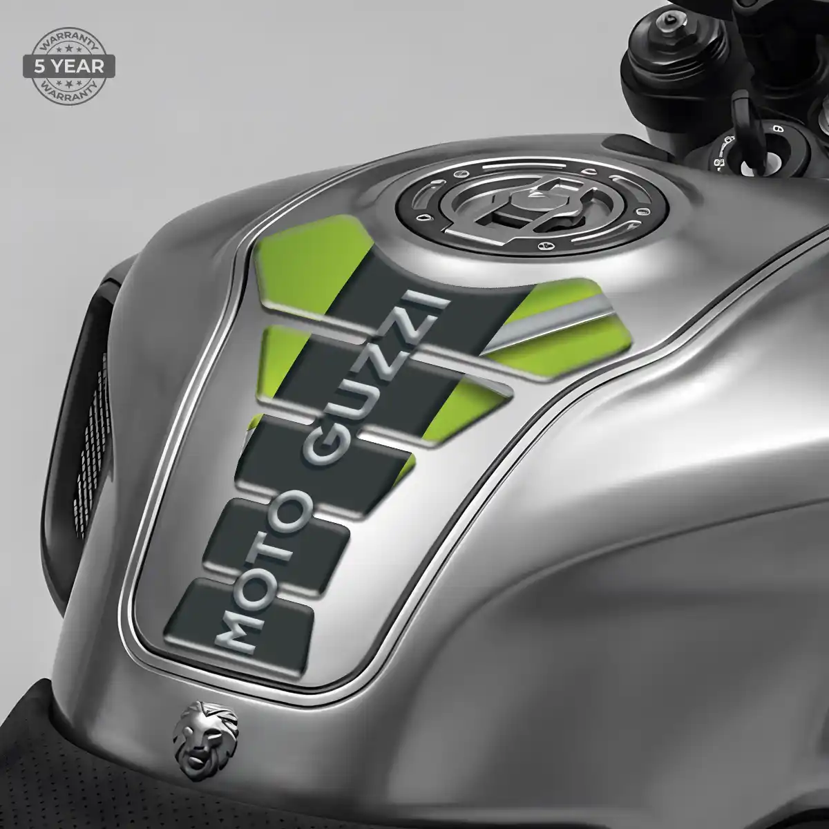 Moto Guzzi Tank Pads Fuse Motorcycle Sleek Style