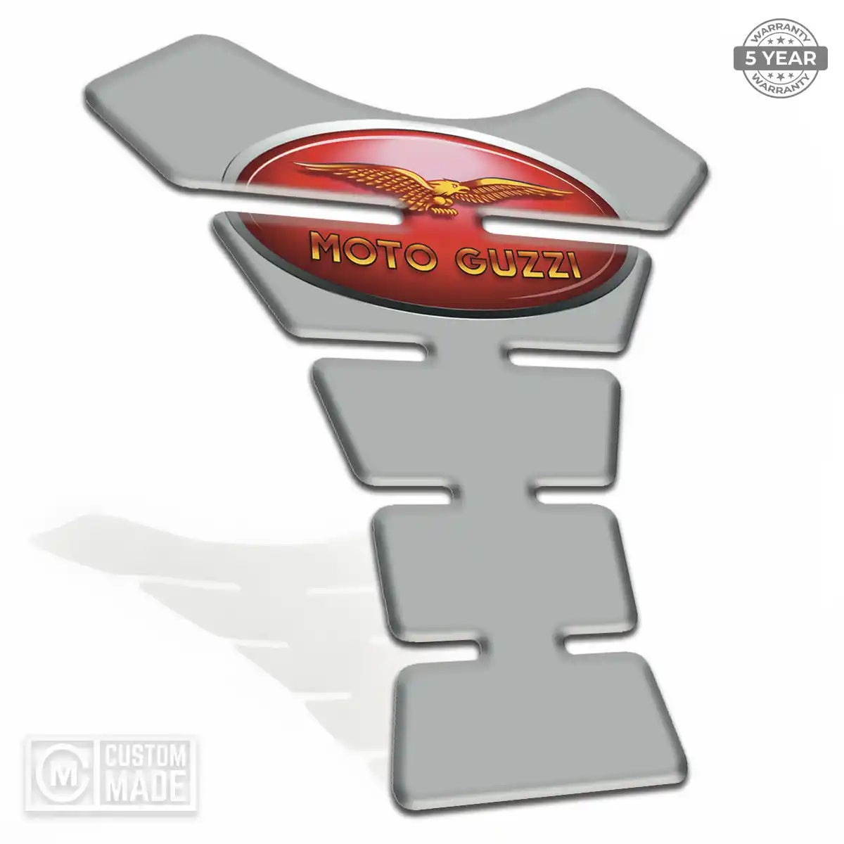 Moto Guzzi Tank Pads Fuse Refined Design