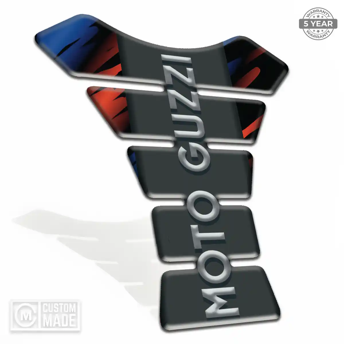 Moto Guzzi Tank Pads Fuse Sleek Style