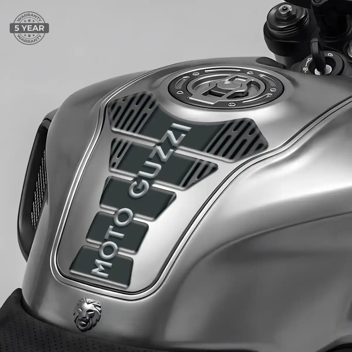 Moto Guzzi Tank Pads Guards Motorbike Elite Finish