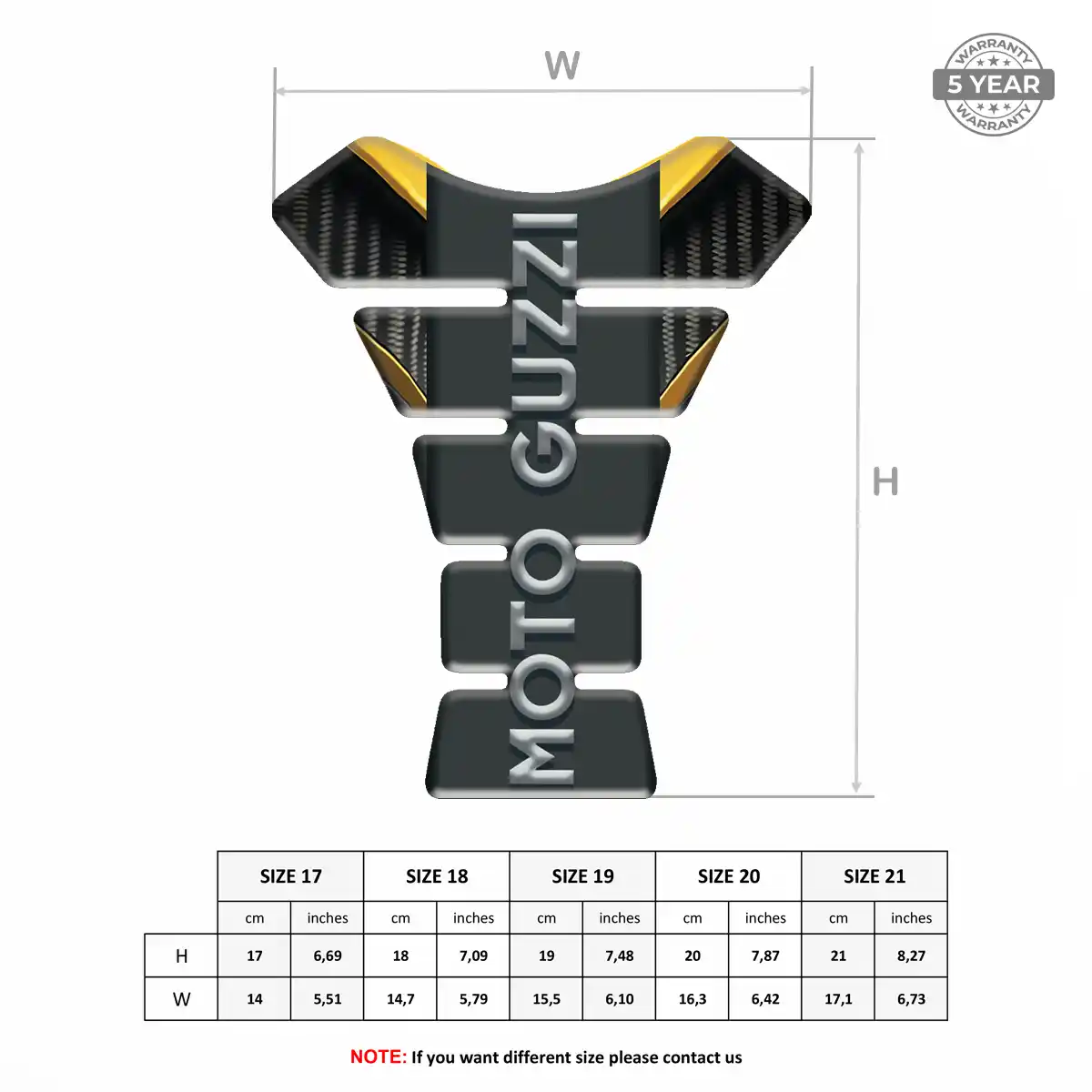 Moto Guzzi Tank Pads Guards Motorbike Superior Craft