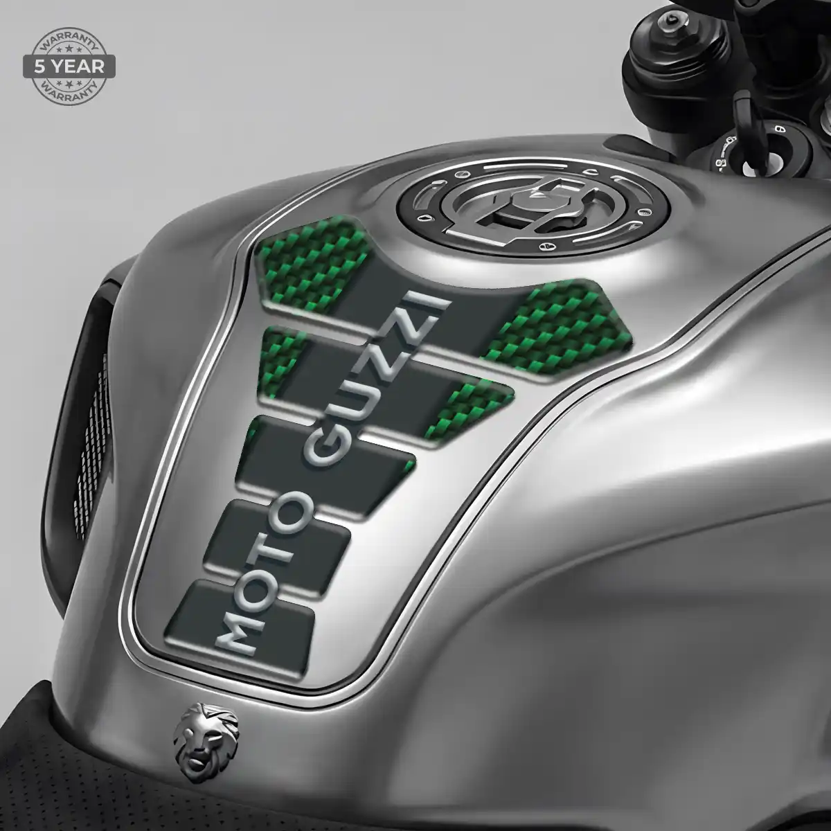 Moto Guzzi Tank Pads Guards Motorcycle Elite Finish