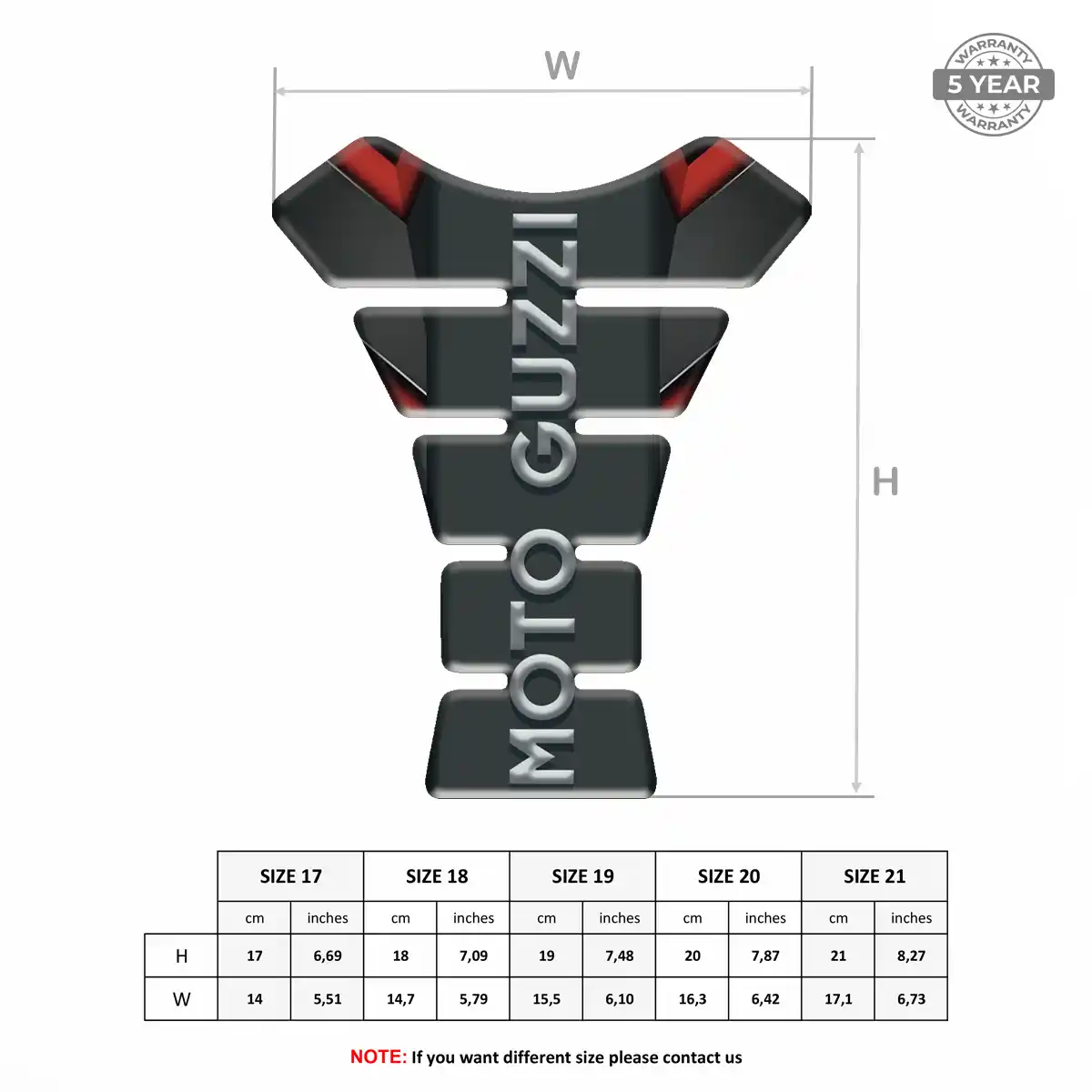 Moto Guzzi Tank Pads Guards Refined Design