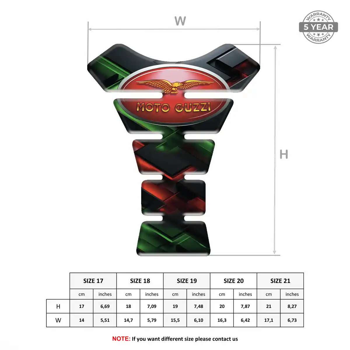 Moto Guzzi Tank Pads Guards Superior Craft