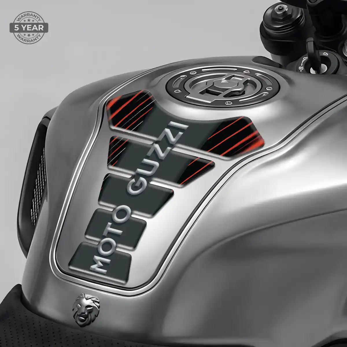 Moto Guzzi Tank Pads Motorbike Elite Finish