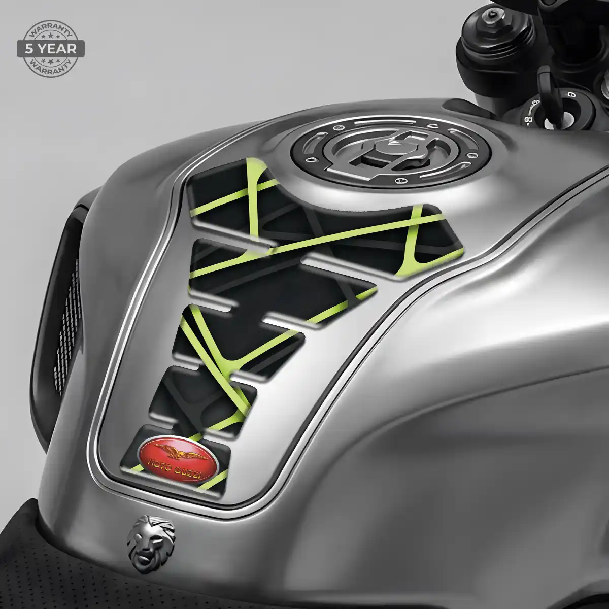 Moto Guzzi Tank Pads Motorbike Signature Grade
