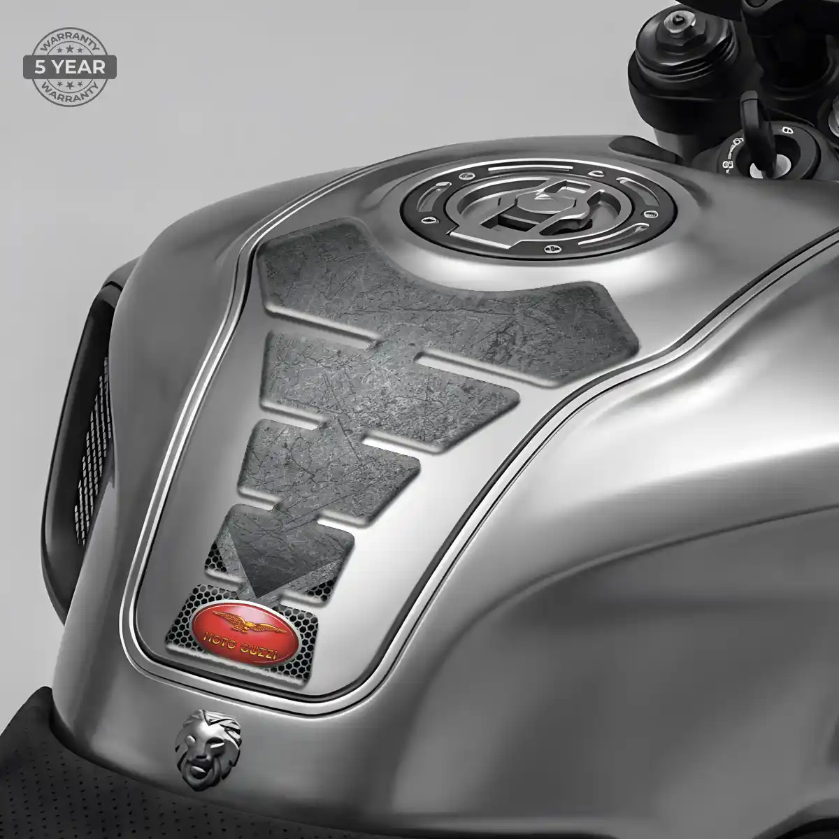 Moto Guzzi Tank Pads Motorbike Sleek Style