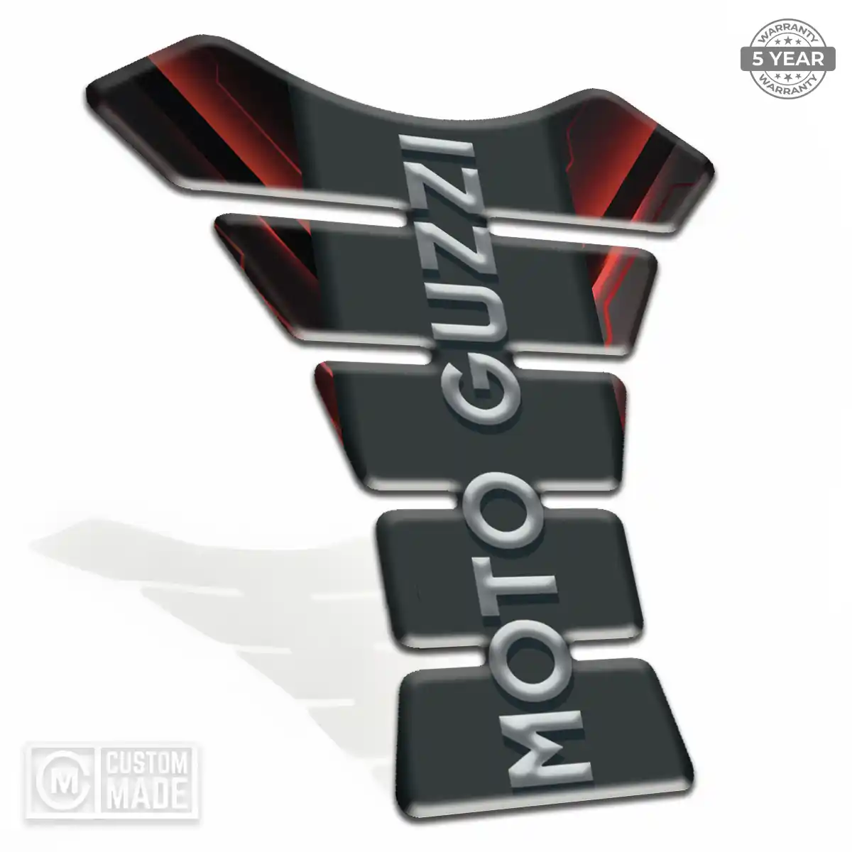 Moto Guzzi Tank Pads Motorcycle Refined Design