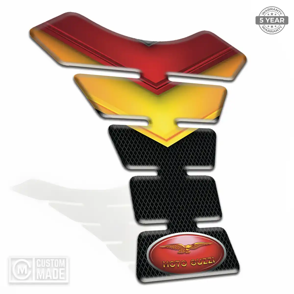 Moto Guzzi Tank Pads Motorcycle Signature Grade