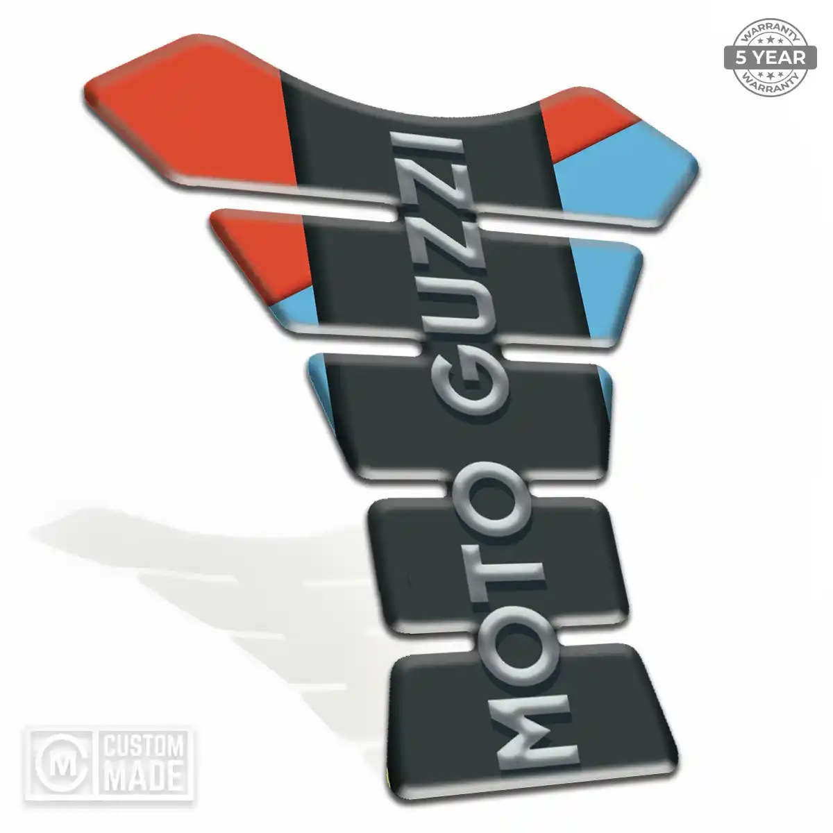 Moto Guzzi Tank Pads Protector Motorcycle Refined Design