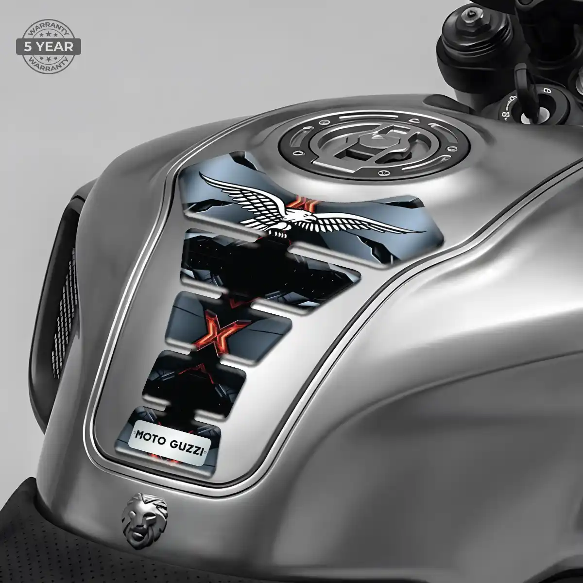 Moto Guzzi Tank Pads Protector Motorcycle Signature Grade