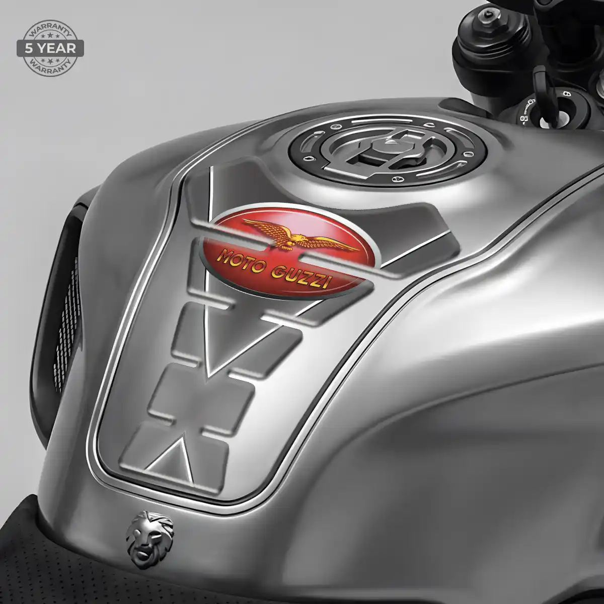 Moto Guzzi Tank Pads Protector Refined Design