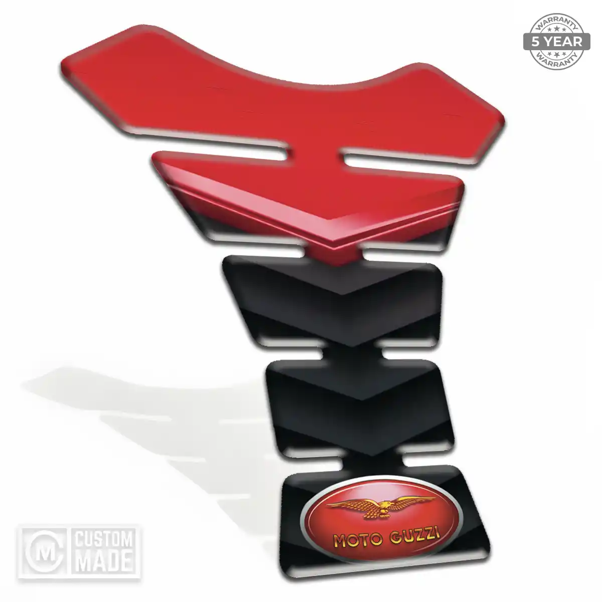 Moto Guzzi Tank Pads Refined Design