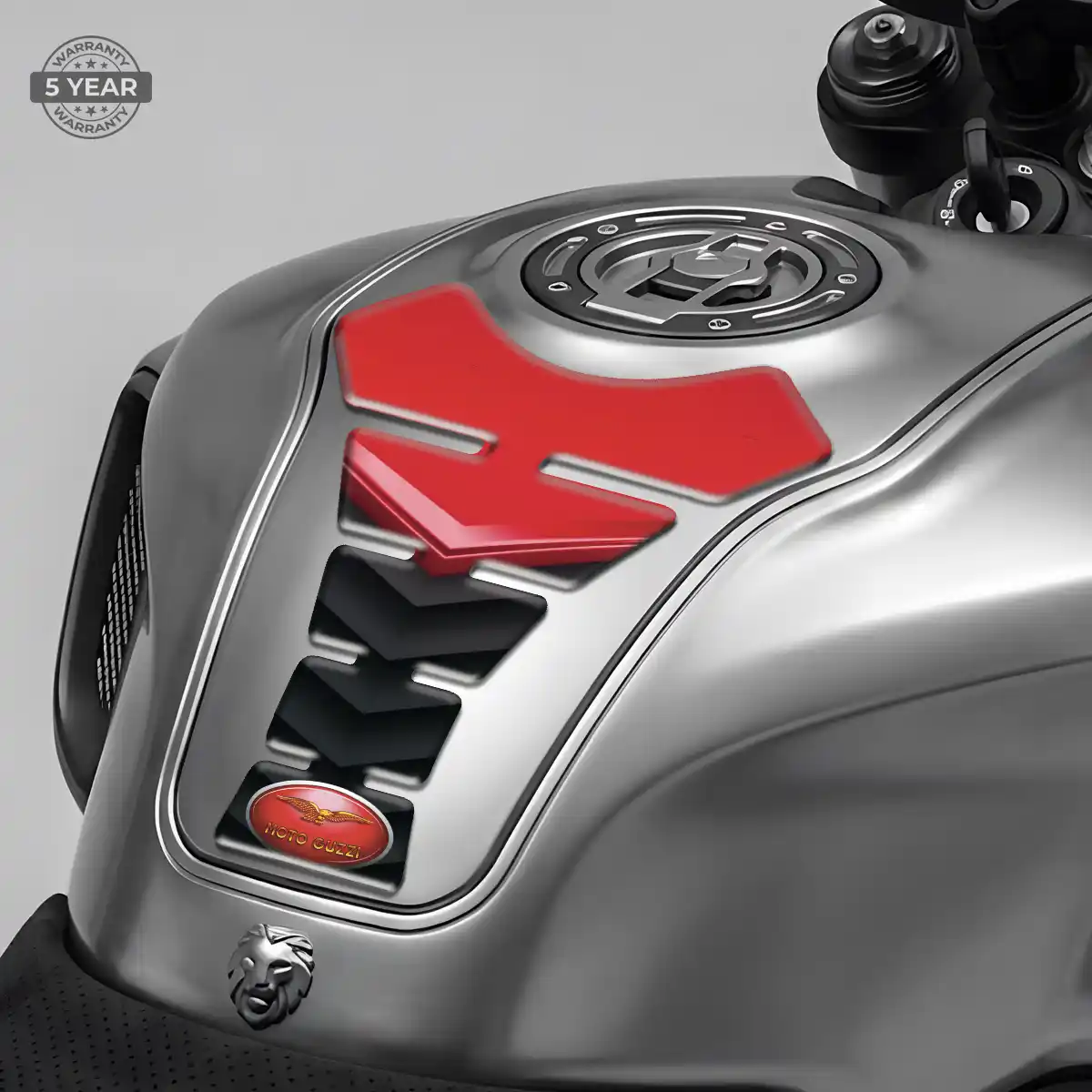 Moto Guzzi Tank Pads Refined Design