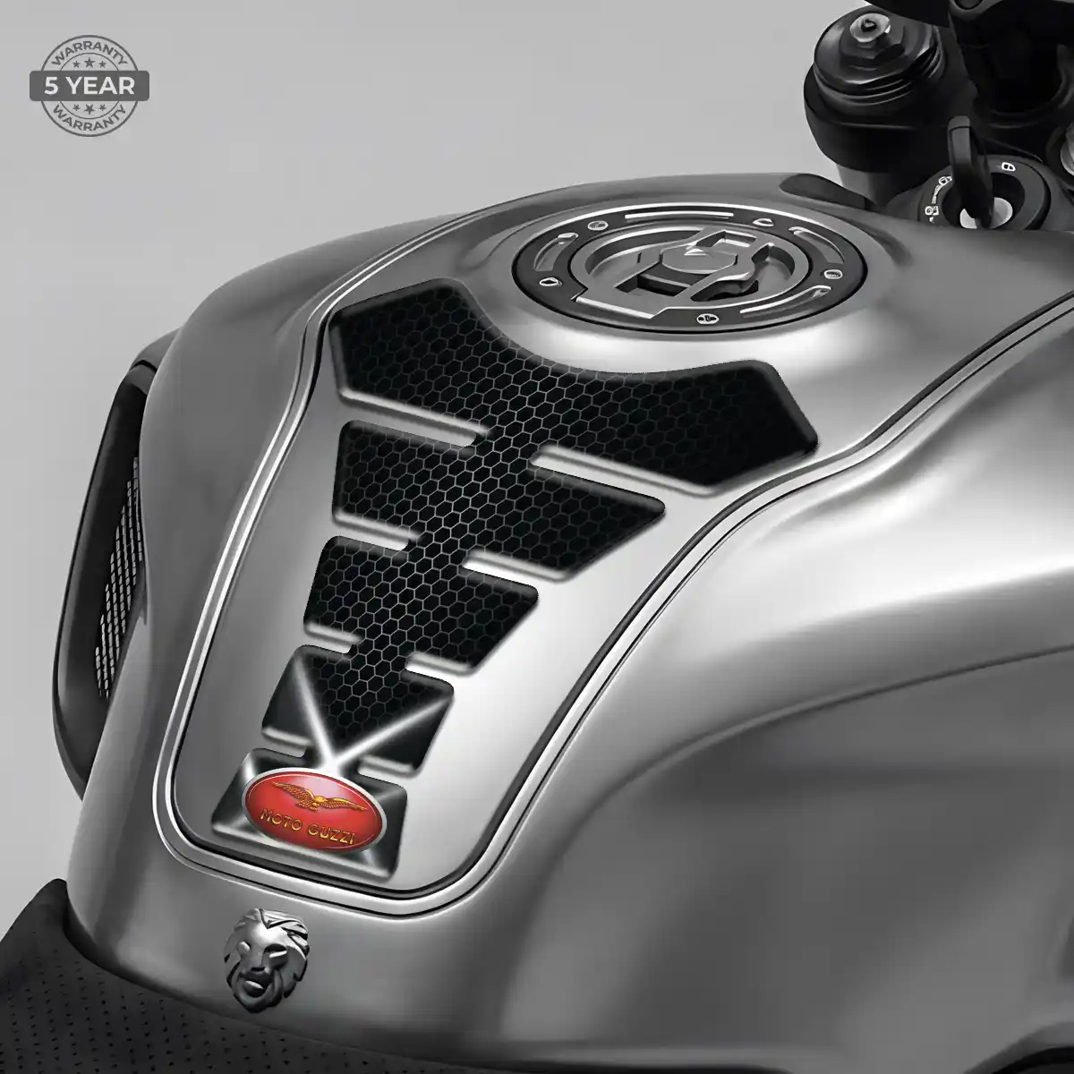 Moto Guzzi Tank Protector Guard Motorcycle Refined Design