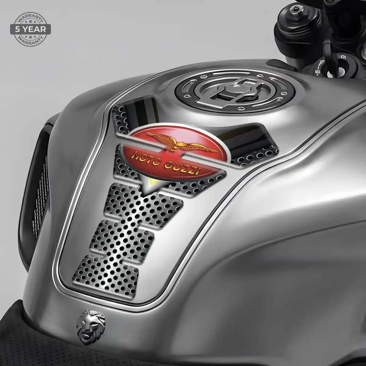 Moto Guzzi Tank Protector Guard Motorcycle Sleek Style