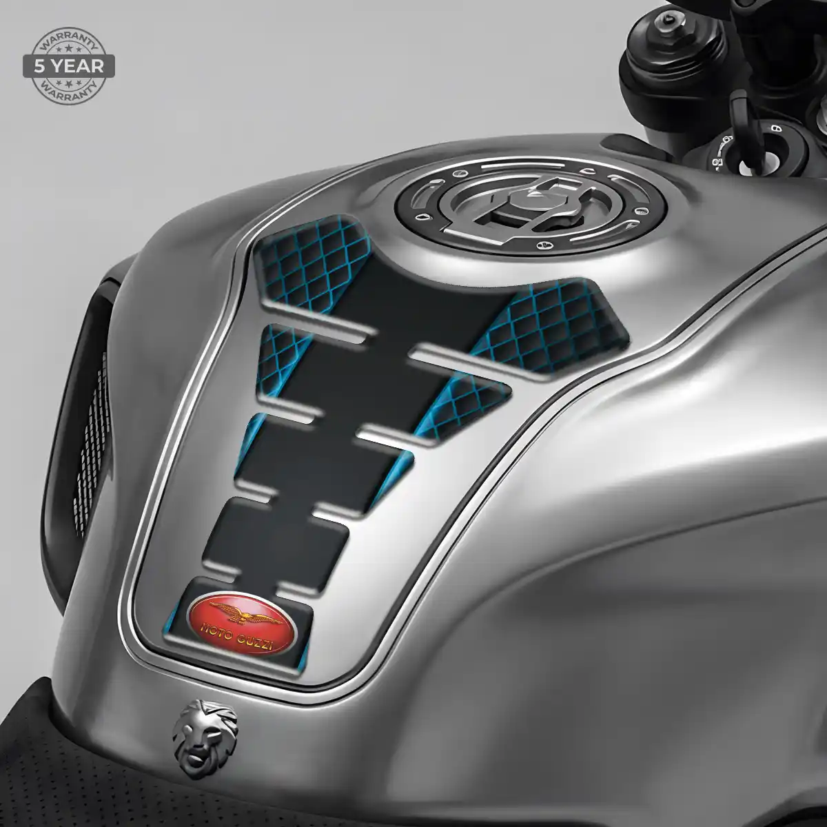 Moto Guzzi Tank Protector Guards Motorbike Elite Finish