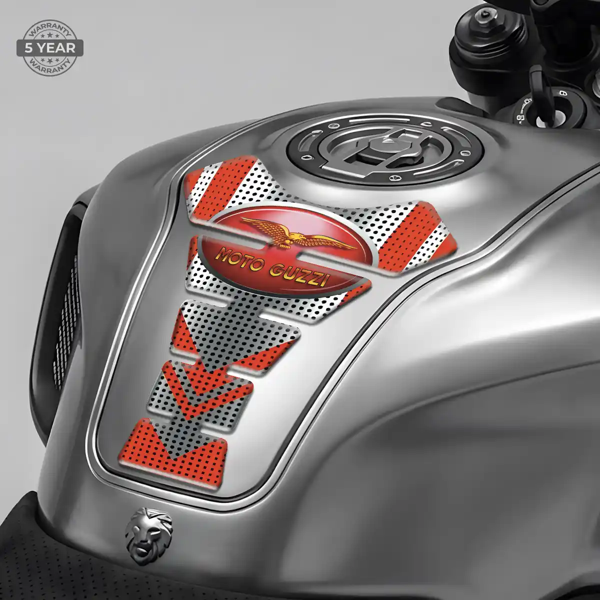 Moto Guzzi Tank Protector Guards Motorcycle Refined Design