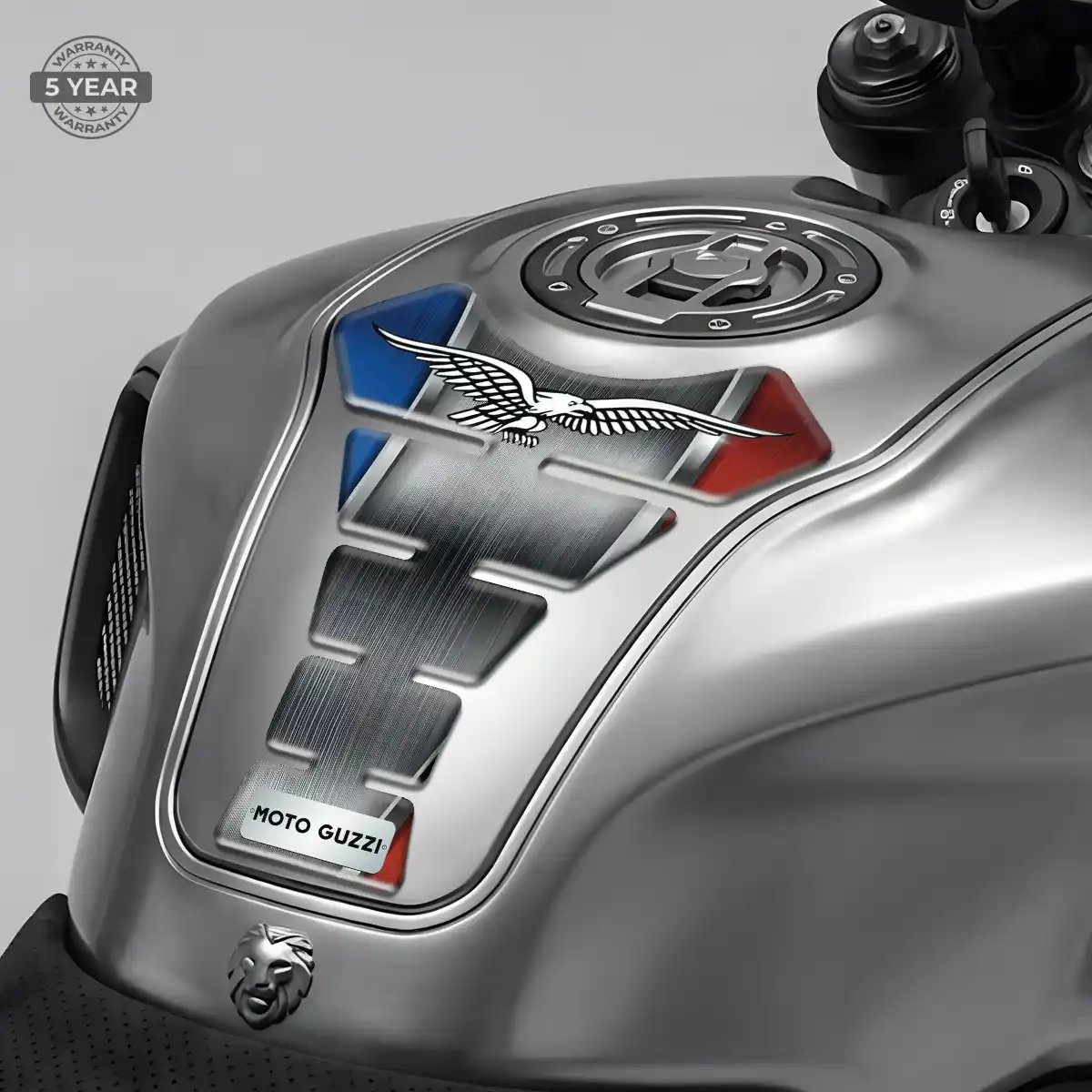 Moto Guzzi Tank Protector Guards Motorcycle Sleek Style