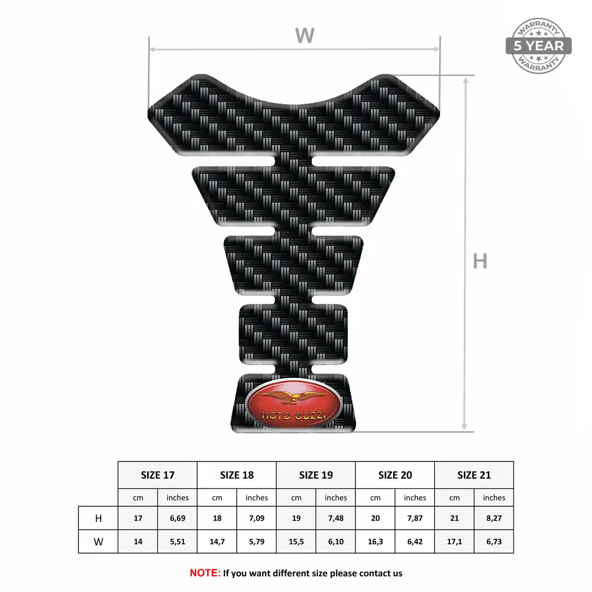 Moto Guzzi Tank Protector Guards Refined Design