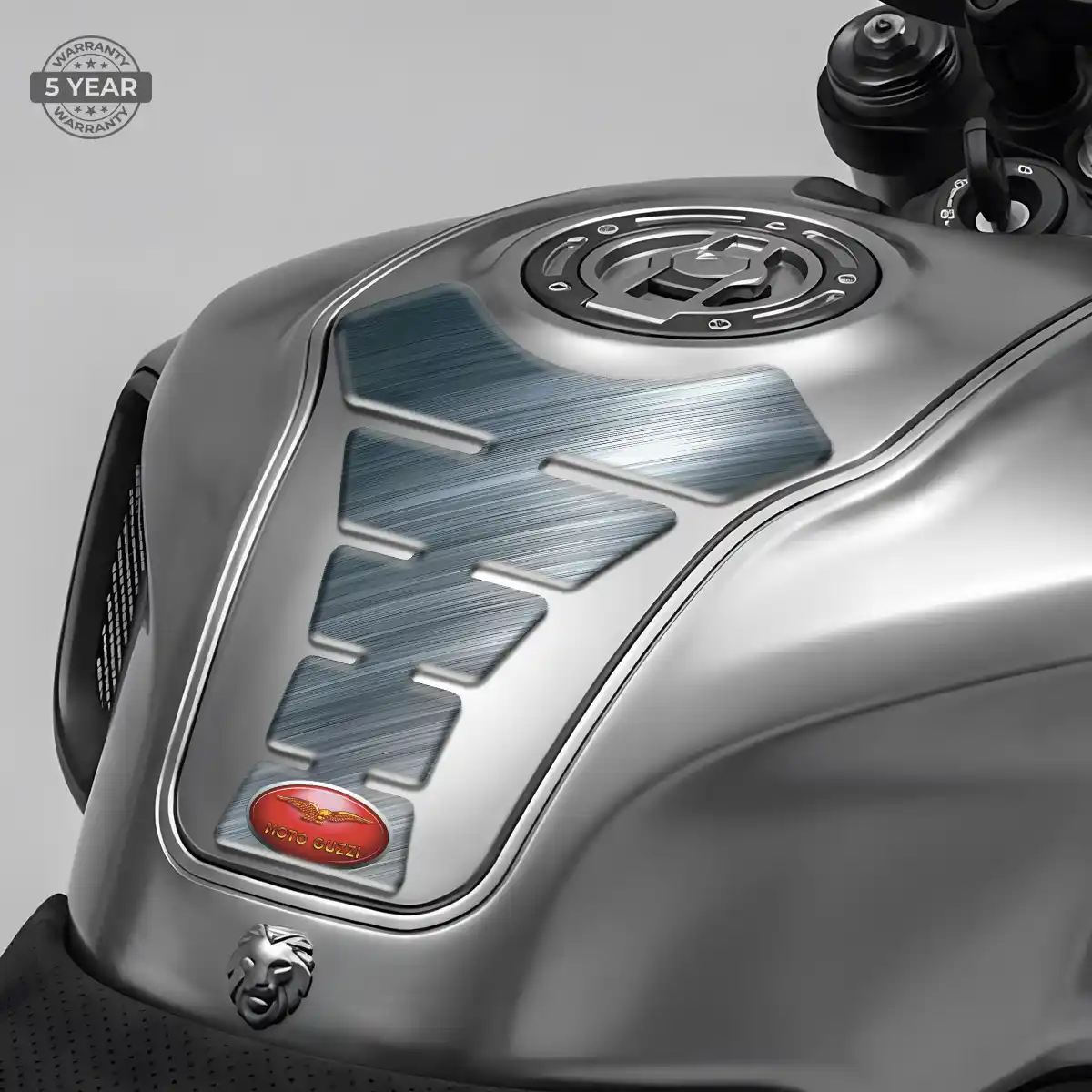Moto Guzzi Tank Protector Motorbike Sleek Style