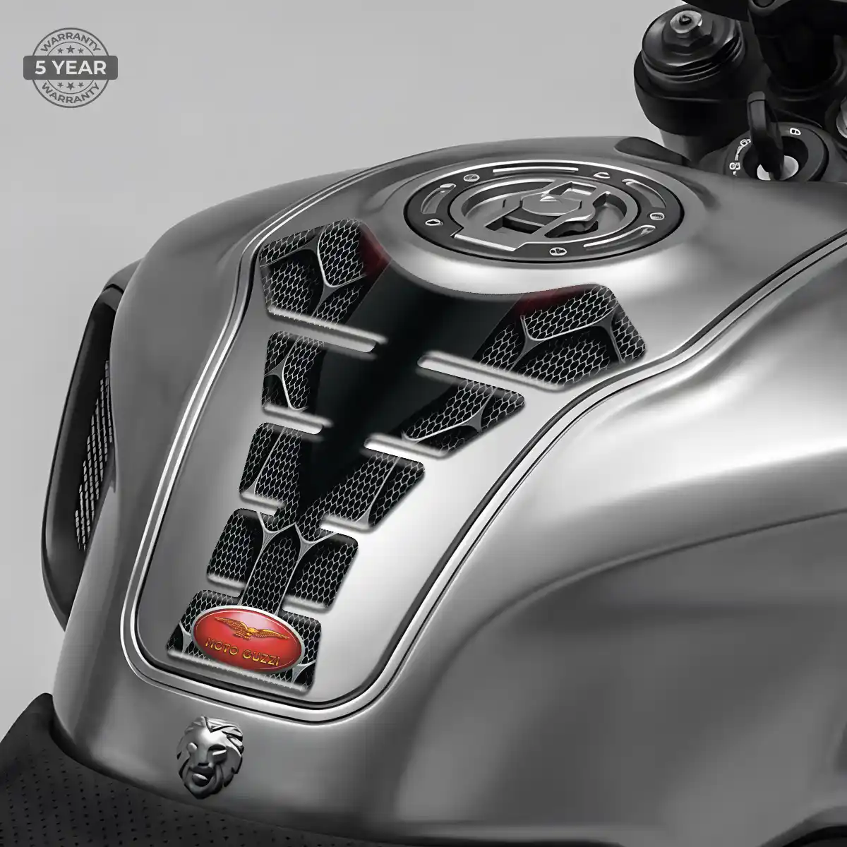 Moto Guzzi Tank Protector Pads Motorbike Elite Finish