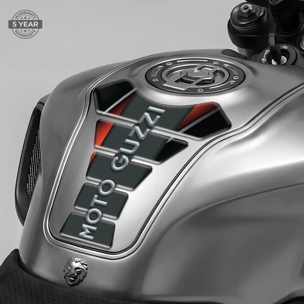 Moto Guzzi Tank Protector Pads Motorcycle Refined Design
