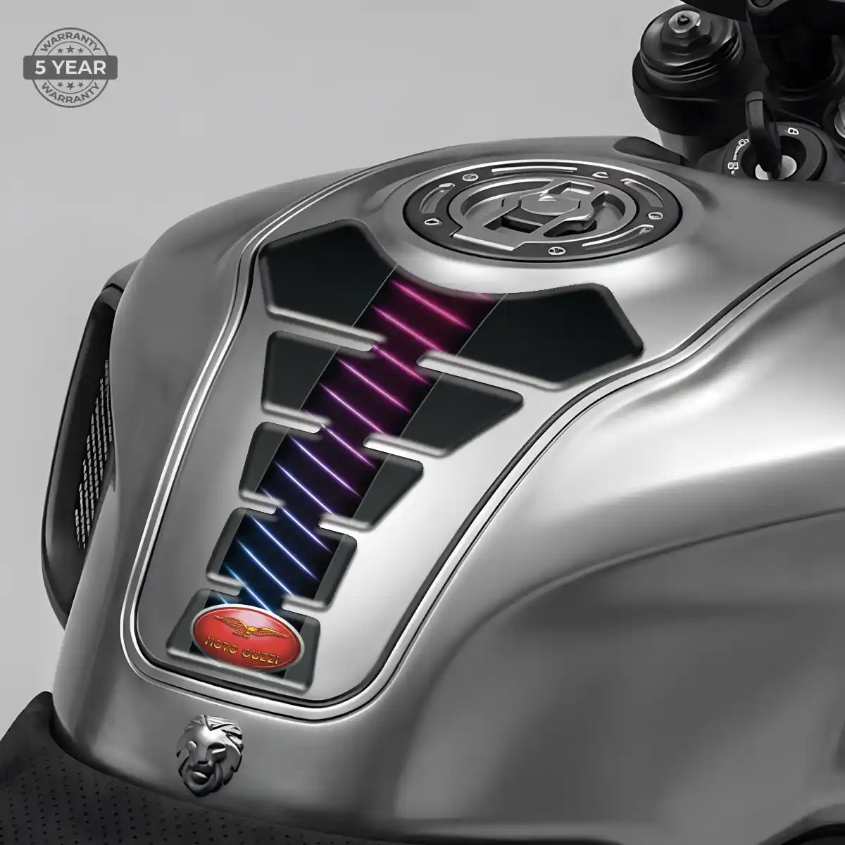 Moto Guzzi Tank Protector Pads Refined Design