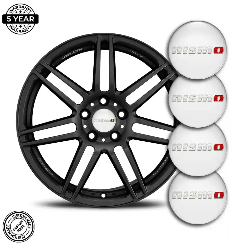 Nismo Badge Emblems Center Cap Refined Design