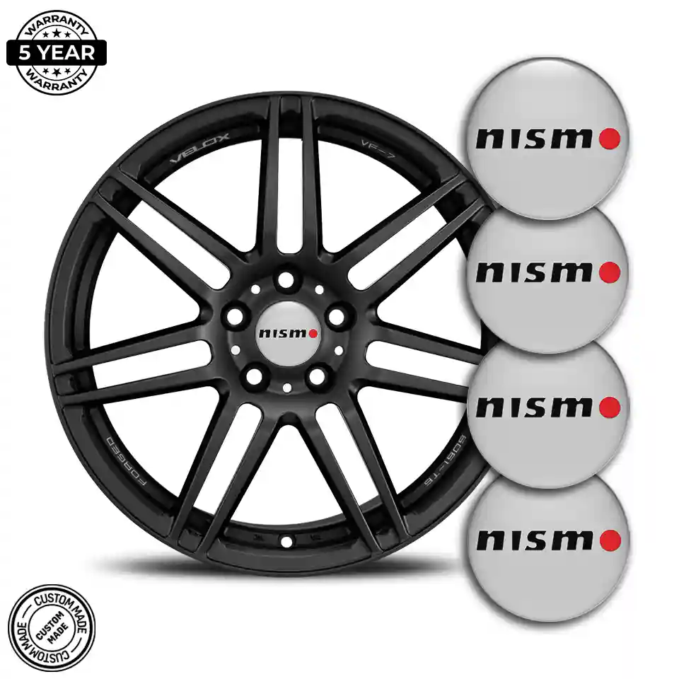 Nismo Domed Emblem Self-Adhesive Refined Design