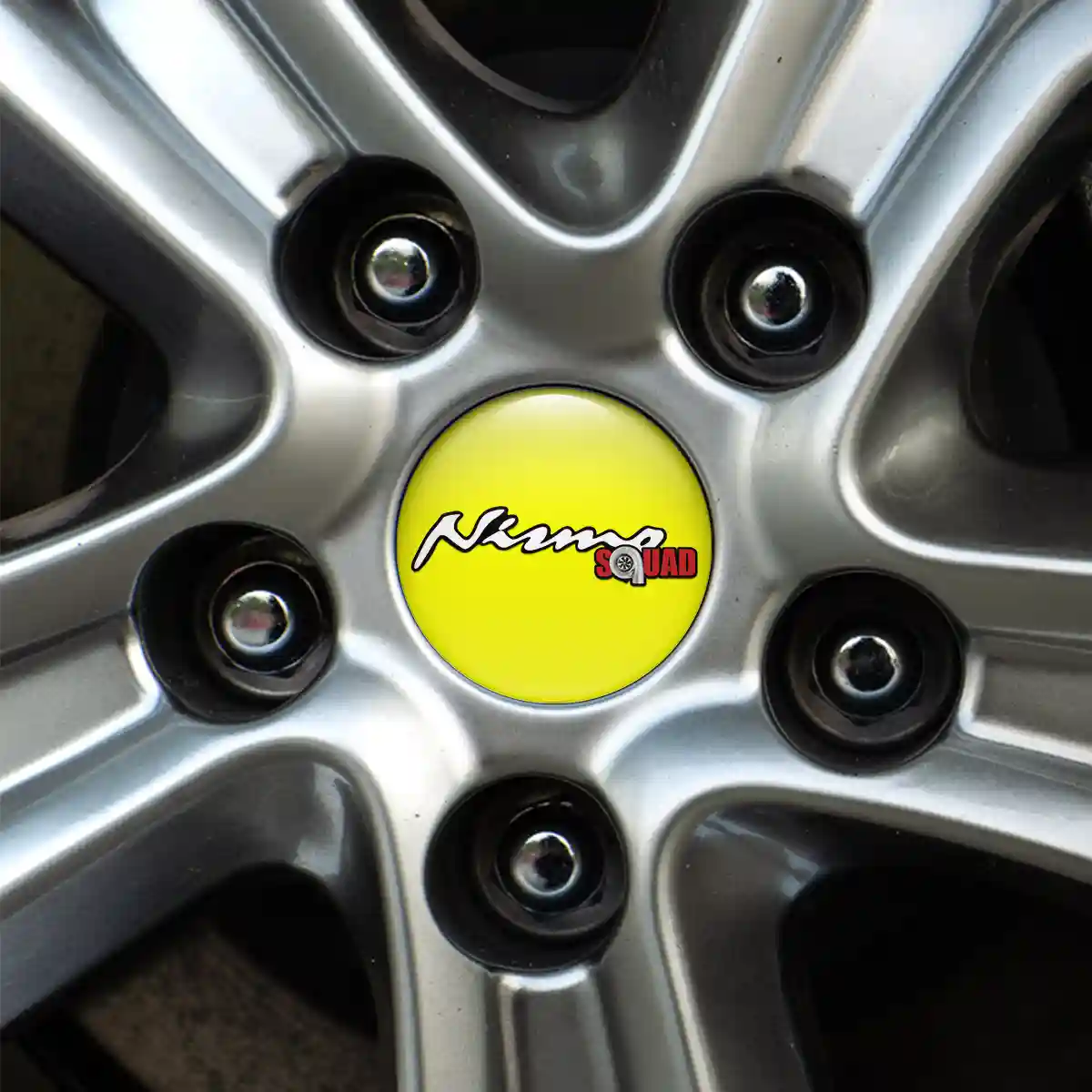 Nismo Domed Emblem Self-Adhesive Sleek Style
