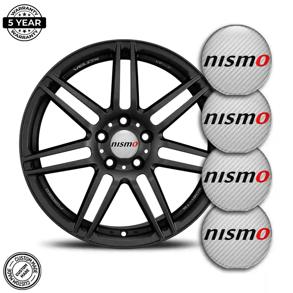 Nismo Domed Sticker Refined Design