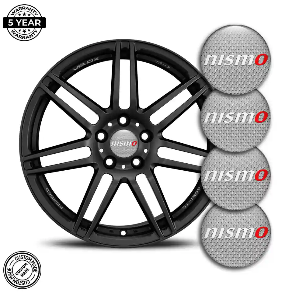 Nismo Domed Sticker Self-Adhesive Prime Quality