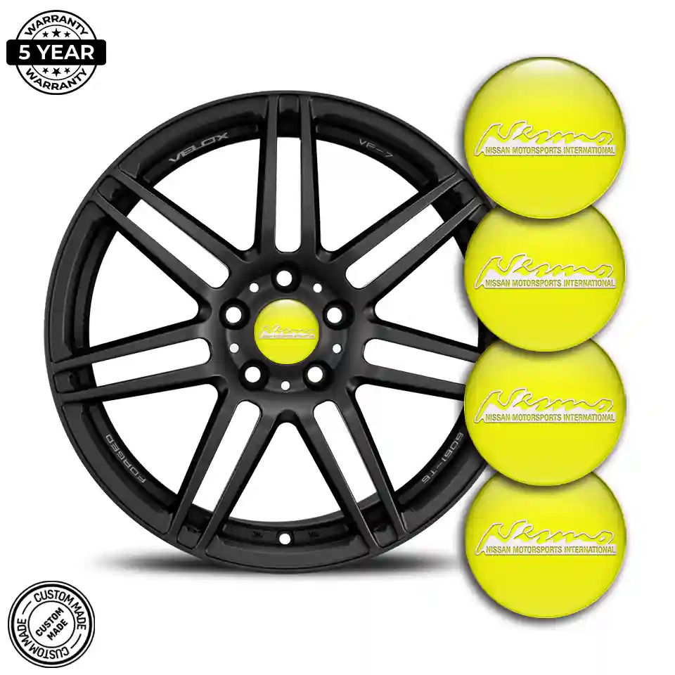 Nismo Domed Sticker Self-Adhesive Refined Design